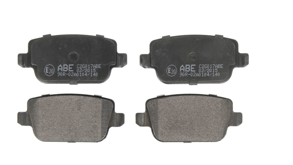 Placute frana Abe C2G017ABE