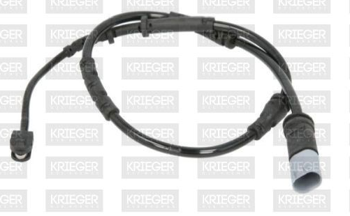 KRIEGER - senzor de avertizare,uzura placute de frana punte spate BMW